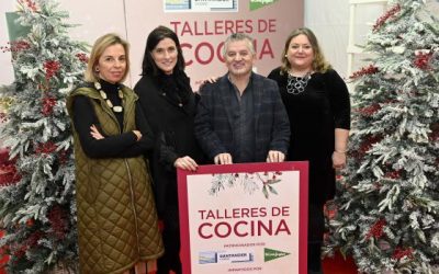 10 años de talleres de cocina Navideña en Plaza Ayuntamiento de Santander