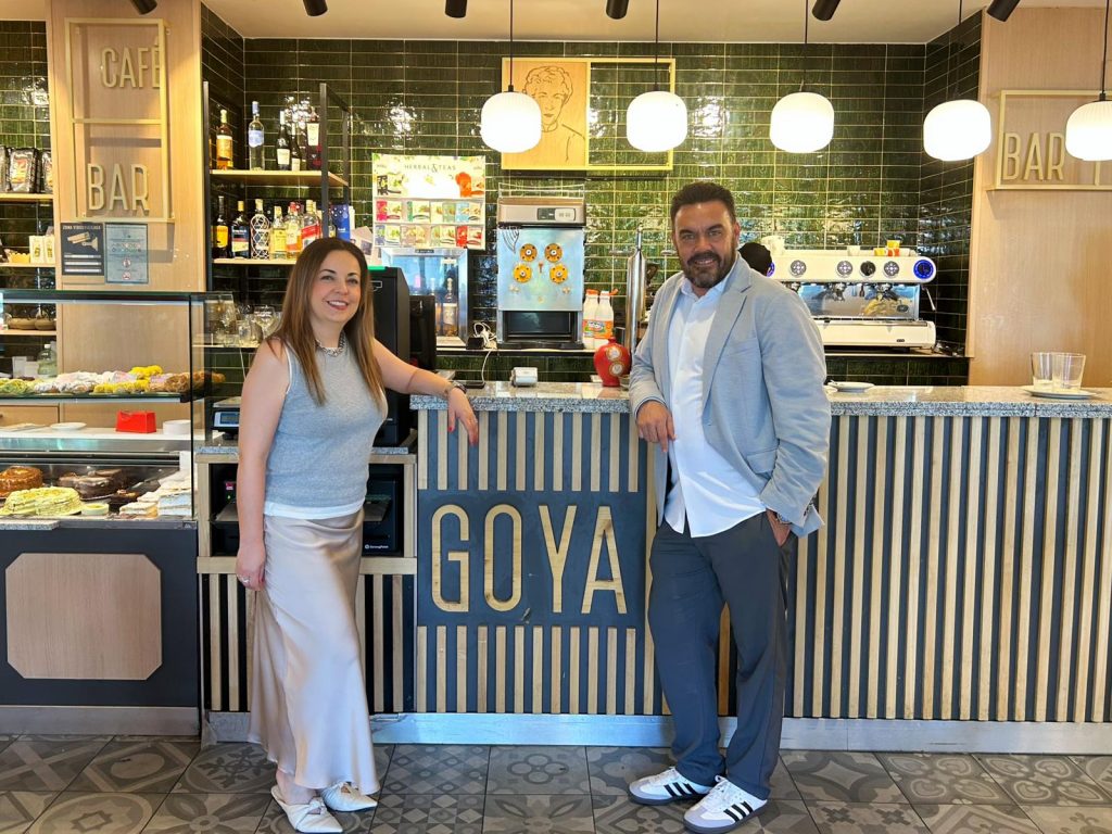Los socios y fundadores de El Obrador de Goya, Luis Merino y Ruth Murillo.