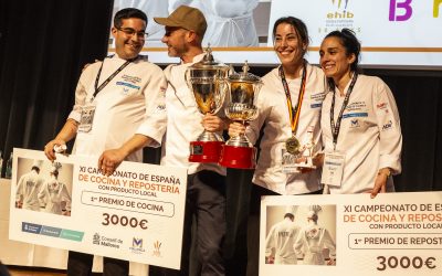Paradores y Maestres de Castilla y León, campeones de España de Cocina y Repostería